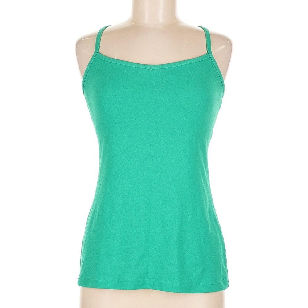 Lucy Green Spaghetti Strap Tank Top